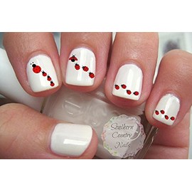 Ladybug Family Nail Art Decals