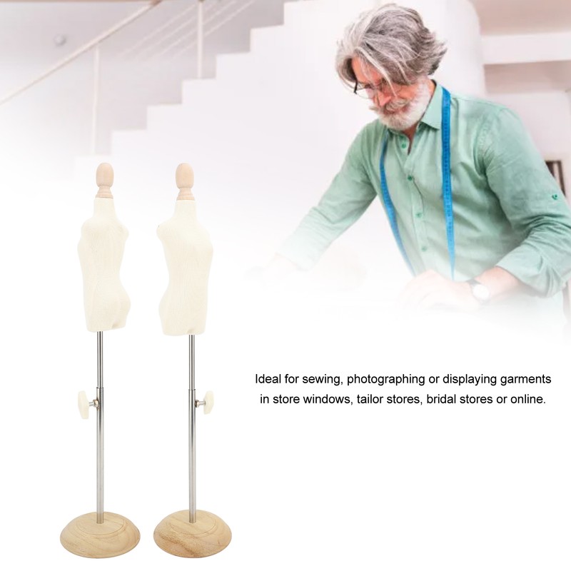 Female Mannequin Torso High Temperature Resistant Height Adjustable Female Mannequin