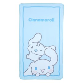 Sanrio 421545 Cool Touch Nap Ket, Cinnamon Roll, Main Unit: Approx. Width 37.4 x Depth 0.1 x Height 63.0 inches (95 x 0.3 x 160 cm)