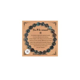 Retirement Bracelet for Women Retirement Gifts Natural Stone Healing Jewelry Retirement Gifts