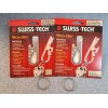 Swiss+Tech 2 Swiss+Tech Micro-Slim Pocket Wrench Hex Bit Pry Bar