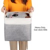 Univivi Foldable Storage Basket Fabric 13 inch Cube Storage Bins