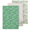 Premier Housewares Cow Parsley Tea Towels - Set of 3