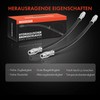 Frankberg 2 x Rear Brake Hose 285 mm Compatible with