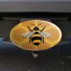 GRAPHICS & MORE Bee on Honeycomb Oval Tow Trailer Hitch