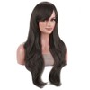IMISSU 70 cm Long Hair Wavy Wigs with Fringe Cosplay