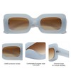 SOJOS SJ2160 Women's Retro Vintage Stylish Colourful Rectangular Sunglasses Festival