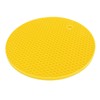 5Pcs Silicone Trivet Mat Square Round Honeycomb Hot Pad Non