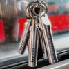 Salt Shaker to go Keychain by KEYGOES | Incl. 2