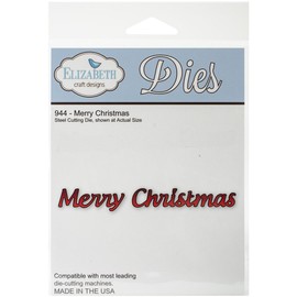 Elizabeth Craft Designs Merry Christmas Die Cutting Machines