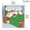 Twizler Funny Christmas Card from the Dog - Humour Dog
