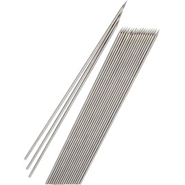 Nagao 720210 BBQ Fish Skewers, Diameter 0.8 inch (2.0 mm), Length 8.3 inches (21 cm), Set of 20, SUS304, Made in Japan