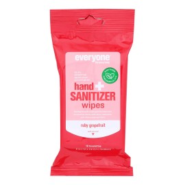 UD_Everyone Ruby Grapefruit Hand Sanitizer Wipes Case of 6-15 Ct Disinfecting Wipes for Everyone