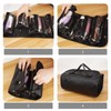 DODAMOUR Large Capacity Makeup Bag, Portable 4-in-1 Foldable Cosmetic Bag,