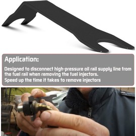 JIAD High Pressure Oil Pump HPOP Quick Disconnect Tool Fuel Line Disconnect Tool Fit for F250-F550 E250 E350 E450 T444E FSD ESD, 6.0/7.3 Powerstroke
