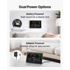 VEVOR 7-in-1 Wireless Weather Station, 7.5-Inch VA Display, Solar Powered