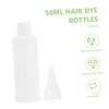 Baluue 2sets Hair Styling Bottles 50ml Squeeze Bottles Applicator for