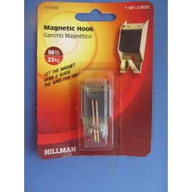 Hillman Magnetic Hook 1 Pc.  #122368.  FREE Shipping   NEW