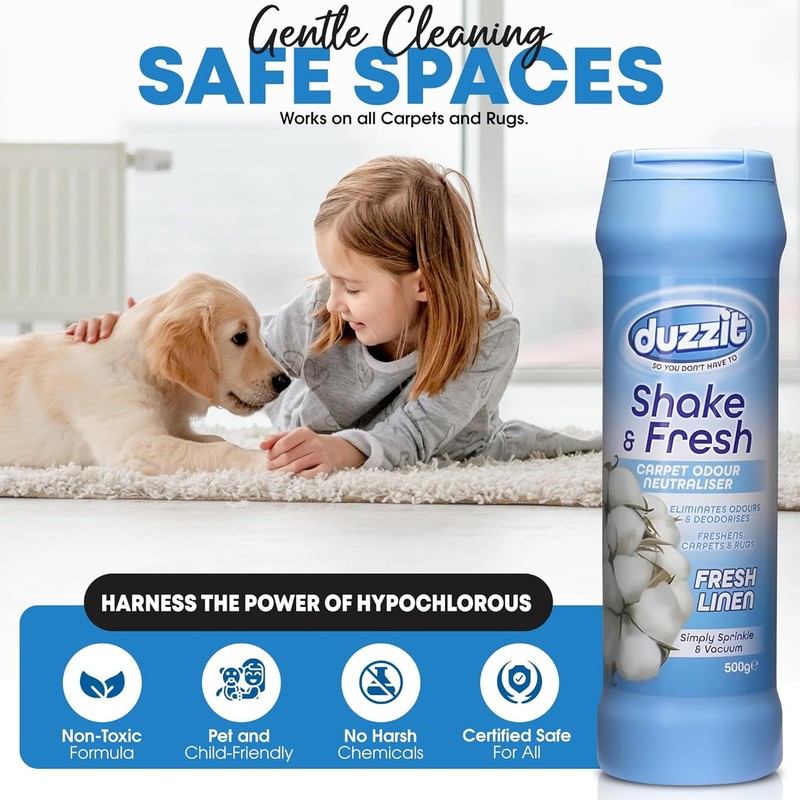 Duzzit Shake & Fresh Carpet Odour Neutraliser 500g – Pick