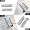 HDBUBALUS Motorcycle 1" Hand Grips Handlebar Grips Cable Throttle Fit