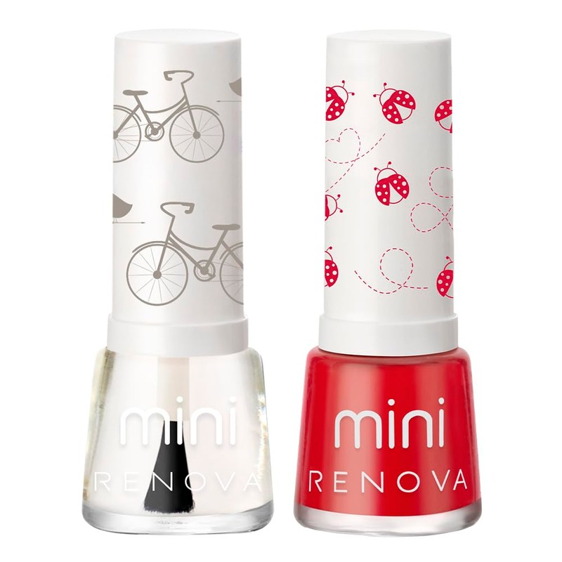 Esmaltes de uas Renova Mini Duo Hanako y Brillo cada