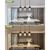 foucasal Kitchen Pendant Lighting Over Island Pendant Lights with Seeded