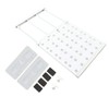 Tension Shelf Adjustable Space Saving Expandable Closet Organizer Dividers for