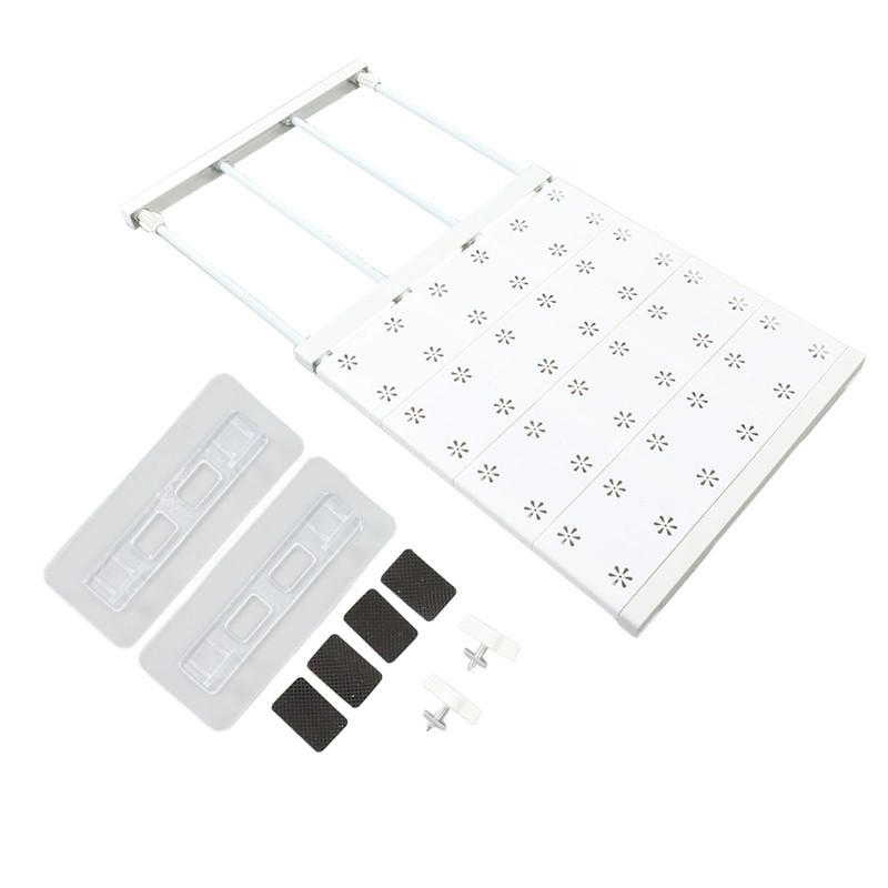 Tension Shelf Adjustable Space Saving Expandable Closet Organizer Dividers for