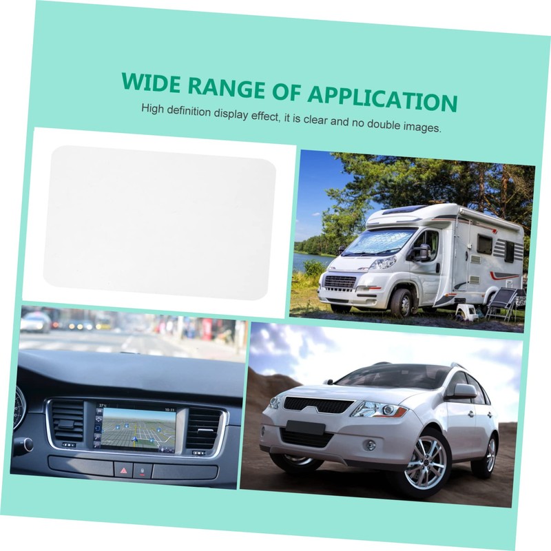 KOMBIUDA 2Pcs Display Reflective Film for Windshield High Definition Automotive
