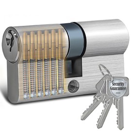 AceMining Schlie?zylinder, 40/40 Zylinderschloss mit 3-Tasten, Schlie?zylinder Gleichschlie?end Set, 80mm Trzylinder, Schliesszylinder, Profilzylinder, Trschloss Zylinder, Schlie?zylinder Haustr