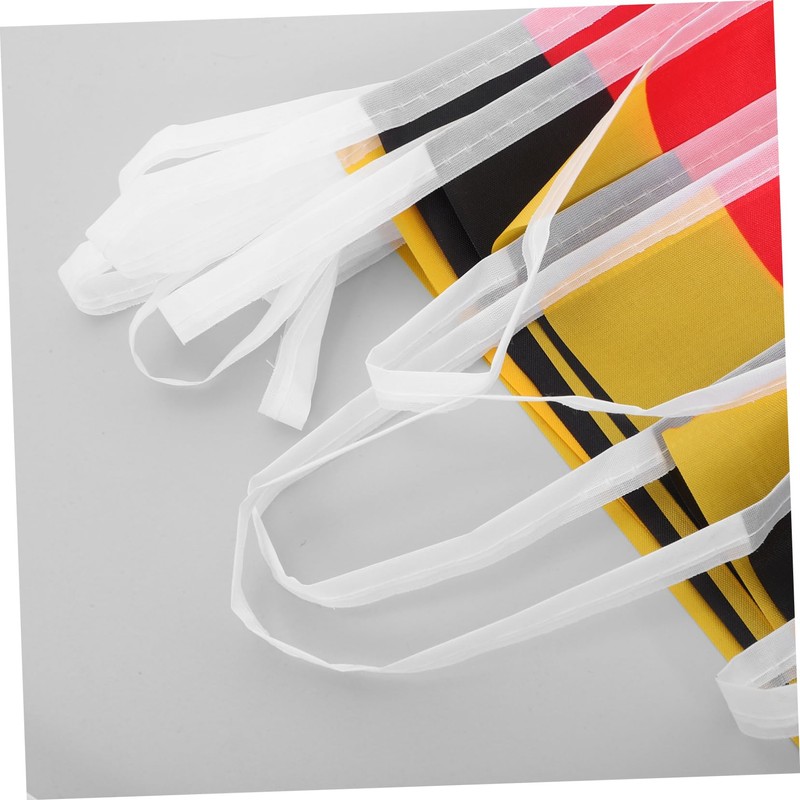 Mobestech 1Set German Flag Bunting Bright Decorative Germany Gardens Flag