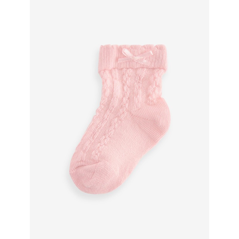 NEXT Baby-Socken im 7er-Pack Rosa 0 Monate