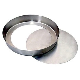 Suncraft PP-689 Tart Shape, Bottom Removal, 6.3 inches (16 cm), Made in Japan, Stainless Steel, Confectionery Patisserie, Silver