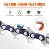 Savior 8 Inch Pole Saw Chain 3/8" LP Pitch .043"