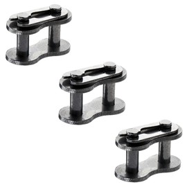 QAZAKY Compatible with 3 pcs 530 Drive Chain Repair Master Connector Split Link for ATV Quad Scooter Motorcycle Go Kart Moped Pit Dirt Pocket Racing Bike Triumph Yamaha