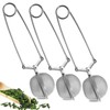 Zaloife Tea Tongs Set of 3, Tea Strainer Stainless Steel,