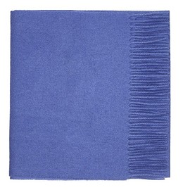 Lona Scott Pure Lambswool scarf - Cornflower (Shepherds Land), 165 X 30 cm