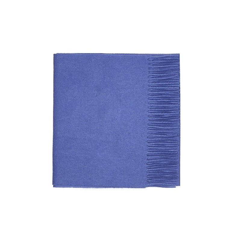 Lona Scott Pure Lambswool scarf - Cornflower (Shepherds Land), 165
