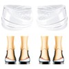 3-Layers Overpronation Insoles, Adjustable Heel Wedge Corrective Inserts, Correct Excessive