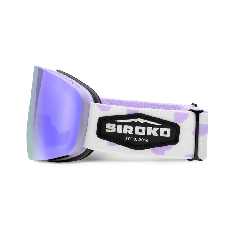 SIROKO - GX Truffles Kids Snowboard and Ski Goggles Purple