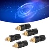 5Pcs Brass Binding Post Nickel Plated Inverter Terminal for Electronic