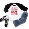 Toddler Boys Promoted to Big Brother Valentine's Raglan (12-18 Months,