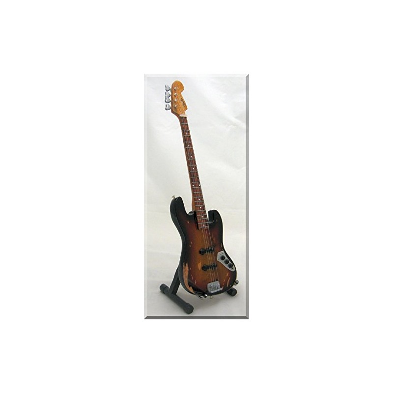 JACO PASTORIUS Miniature Guitar Jazz Bass Relic