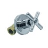 Flush-Mounted Valve for Bathroom and Kitchen Wall Valve Shut-off Valve