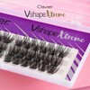 Vshape Xtreme False Eyelashes Natural V Shape C Shape Eyelash