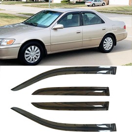 4pcs Original Shatterproof Window Wind Deflectors for Toyota Camry 97-01,Rain Guards,Nice Looking Window Visors for Cars,Vent Deflector fit for Toyota 1997-2001 Camry 94856