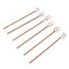 6PCS Electroculture Stakes Stable Support Garden Antenna Copper Coil for