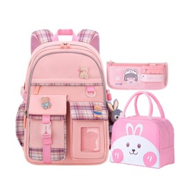 ACEIOT Girls Backpack, Kawaii Kids Backpack Bookbag, Backpacks for Girls Schoolbags for Girls, Mochilas Escolares Para Niñas