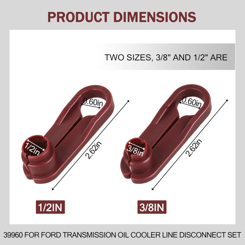 Zfegto 39960 for Ford Transmission Oil Cooler Pipeline Disconnection Device
