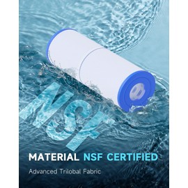 AQUALTRA Spa Filter Replaces Pleatco PRB25-IN, Unicel C-4326, Guardian 413-106, Filbur FC-2375, FC-2370, 3005845, 17-2327, 100586, 33521, 25392, 817-2500 Drop in Hot Tub Filter 2 Pack